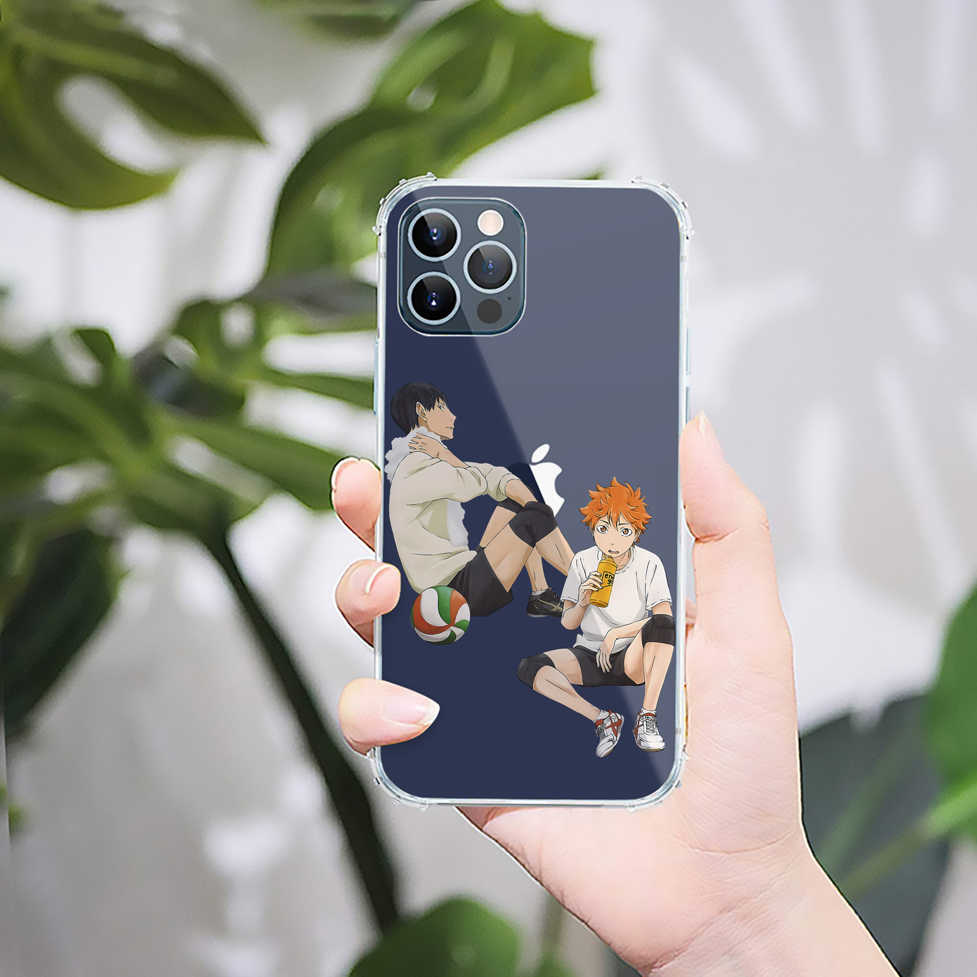 ハイキュー!! Haikyu!! 【iPhone 12シリーズ対応】透明スマホケース（クリアソフトケース）